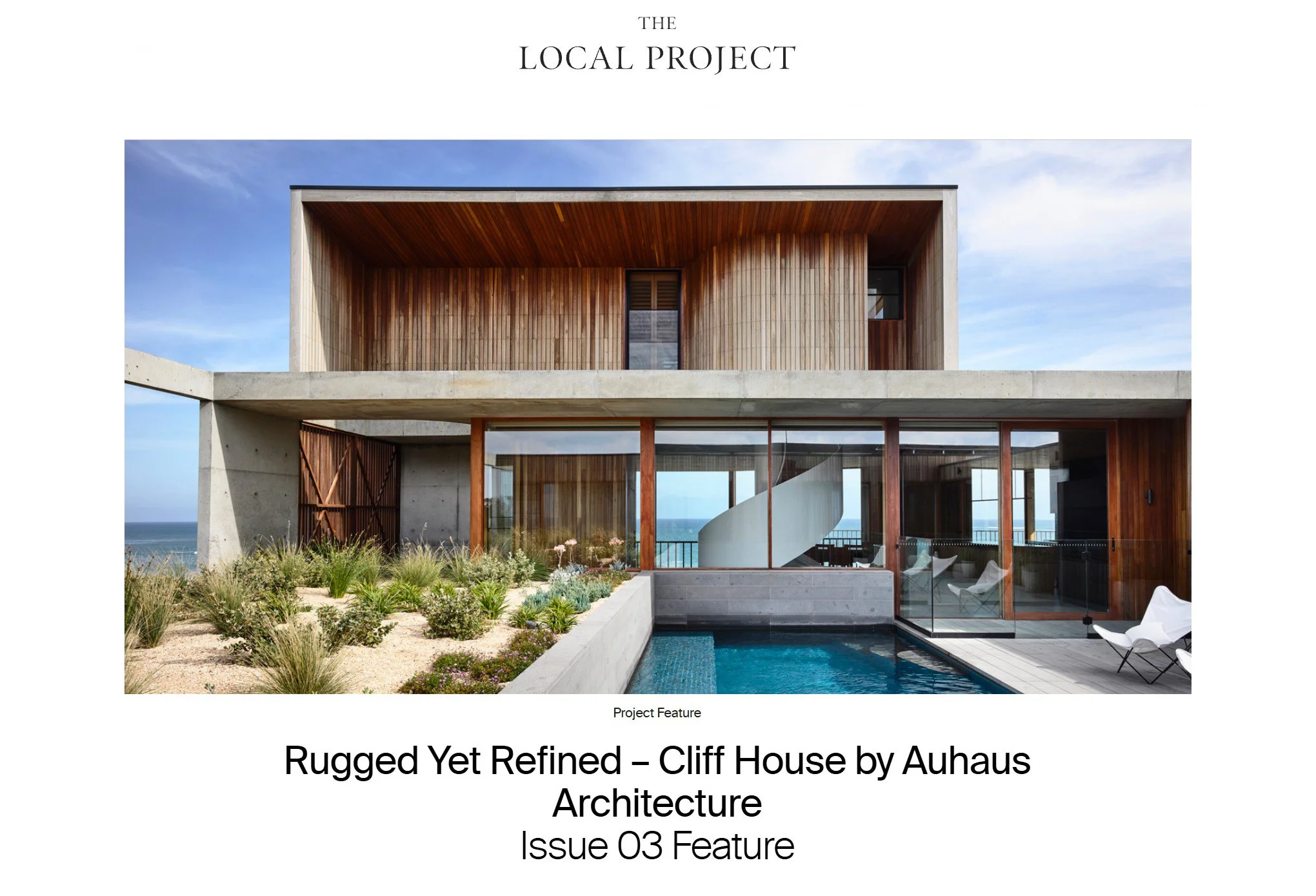 Local Project - Cliff House