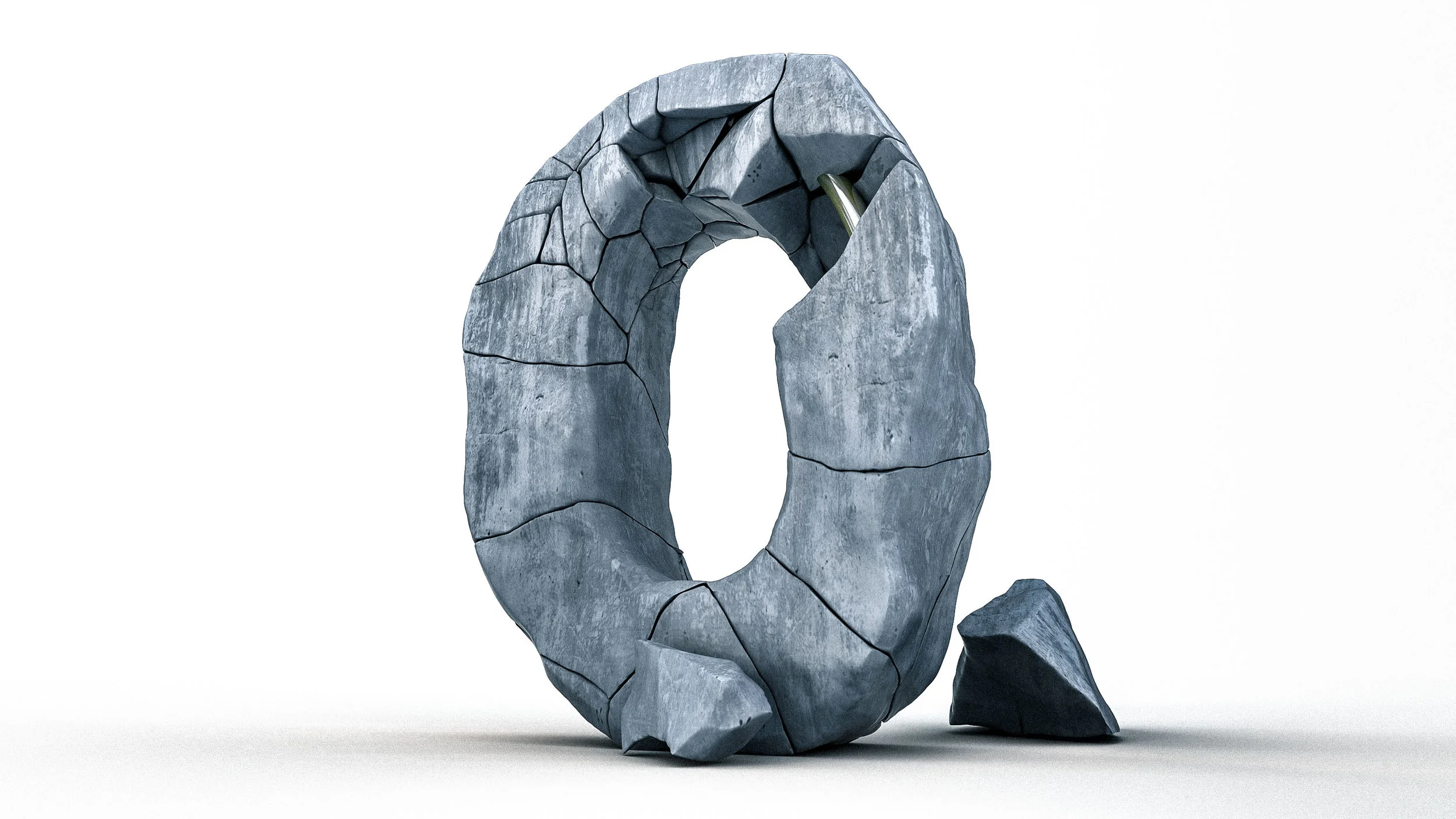 Cinema 4D - Rock typography