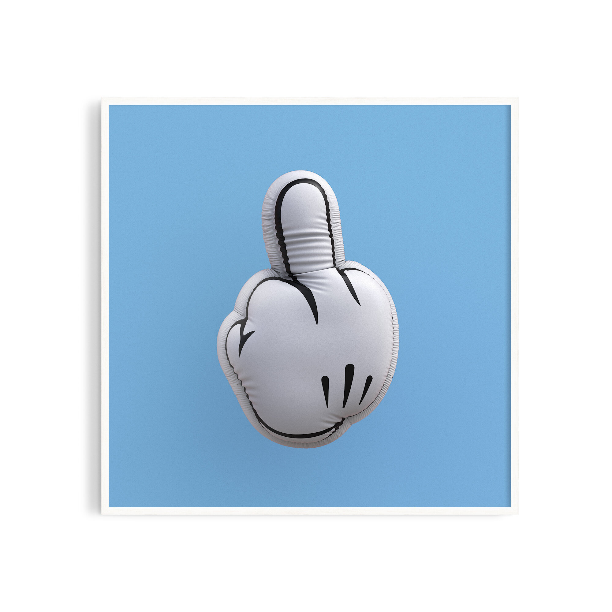 Up Yours - art print