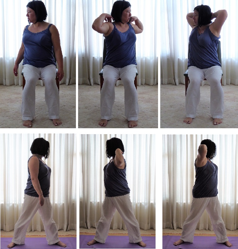 Seated/standing twist