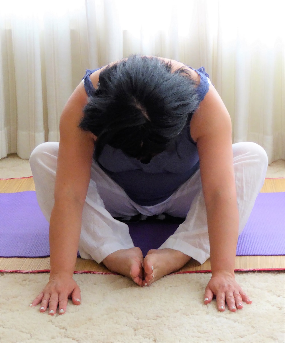 Cobbler forward bend