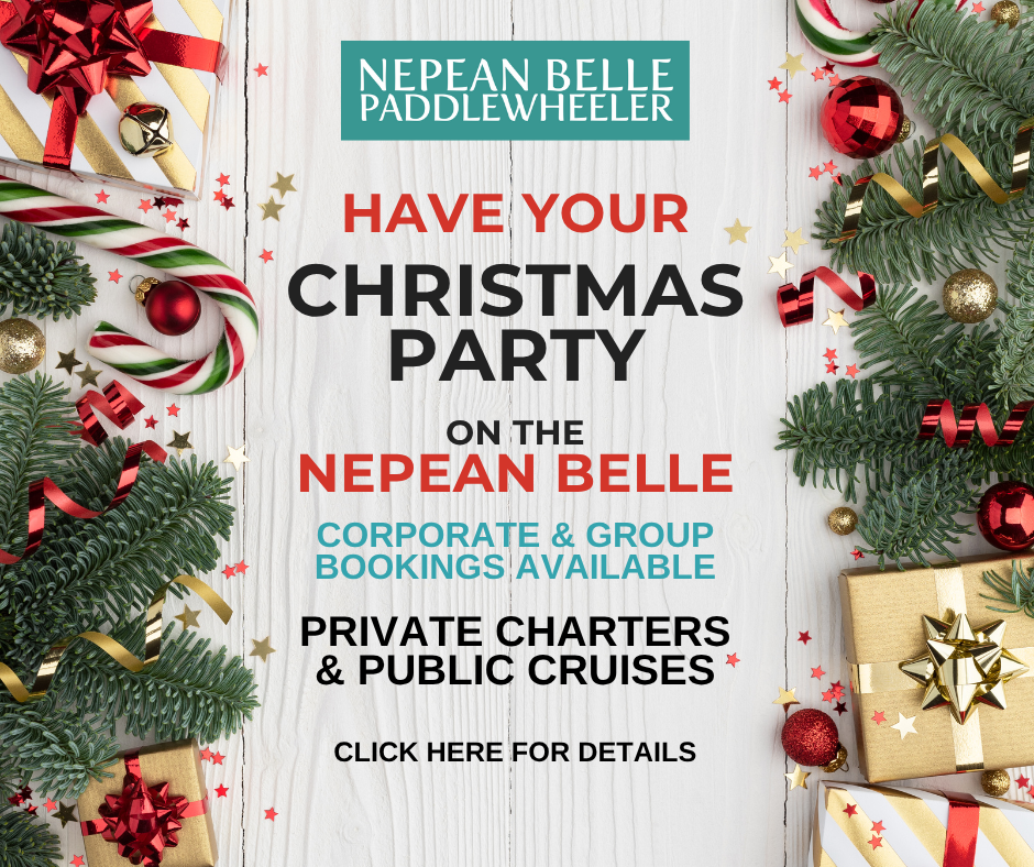 Christmas Parties on the Nepean Belle