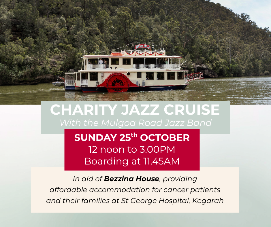 Nepean Belle Charity Jazz Cruise