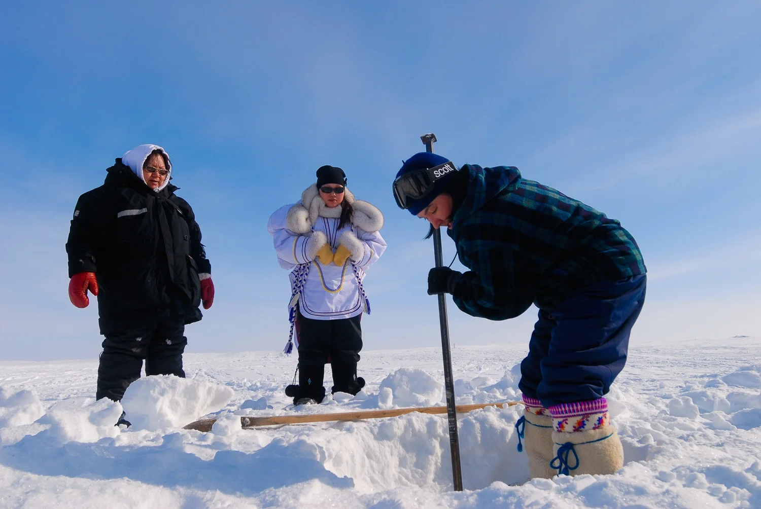 Ice Chiseling For Fresh Water