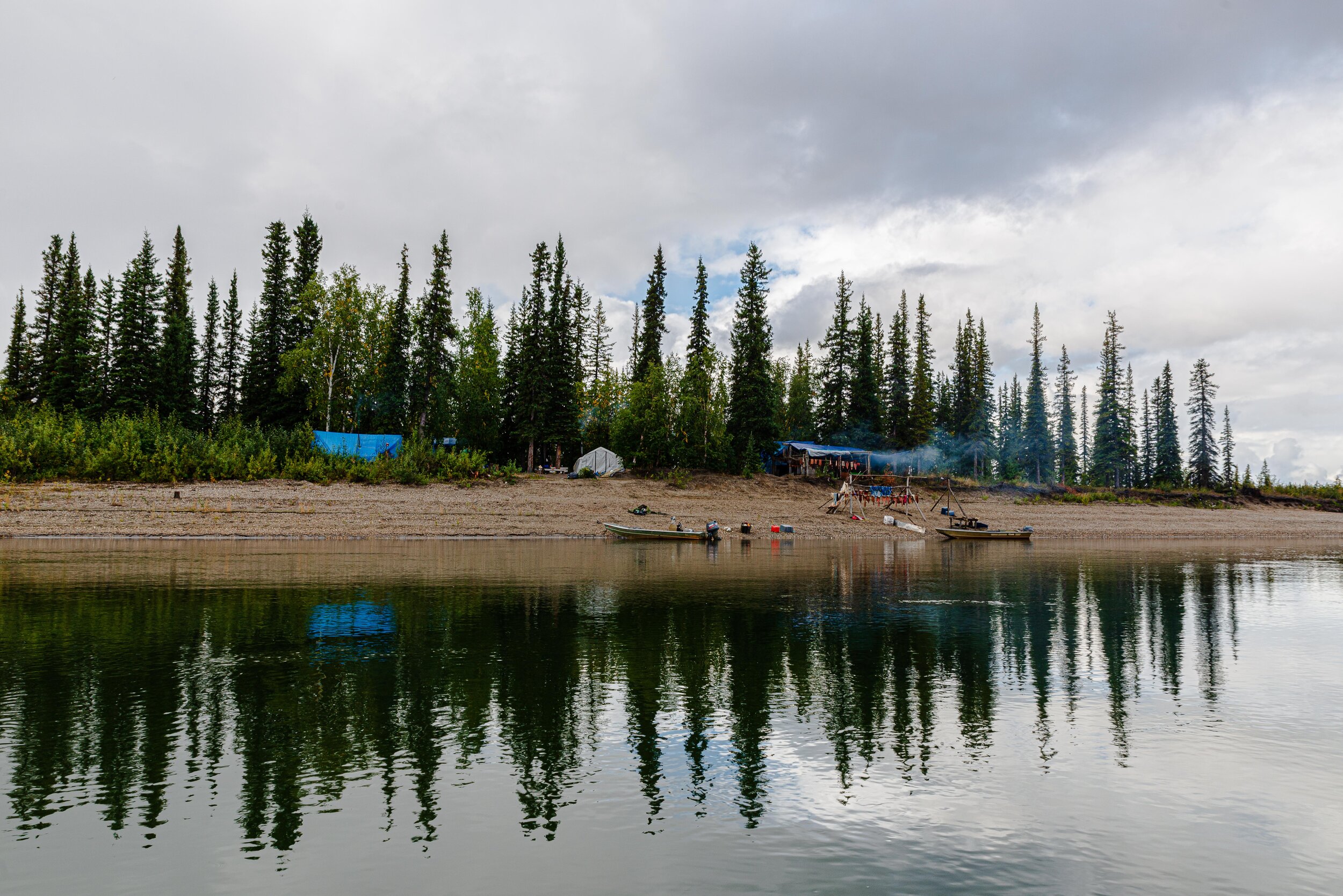 Inupiat Fishing Camp