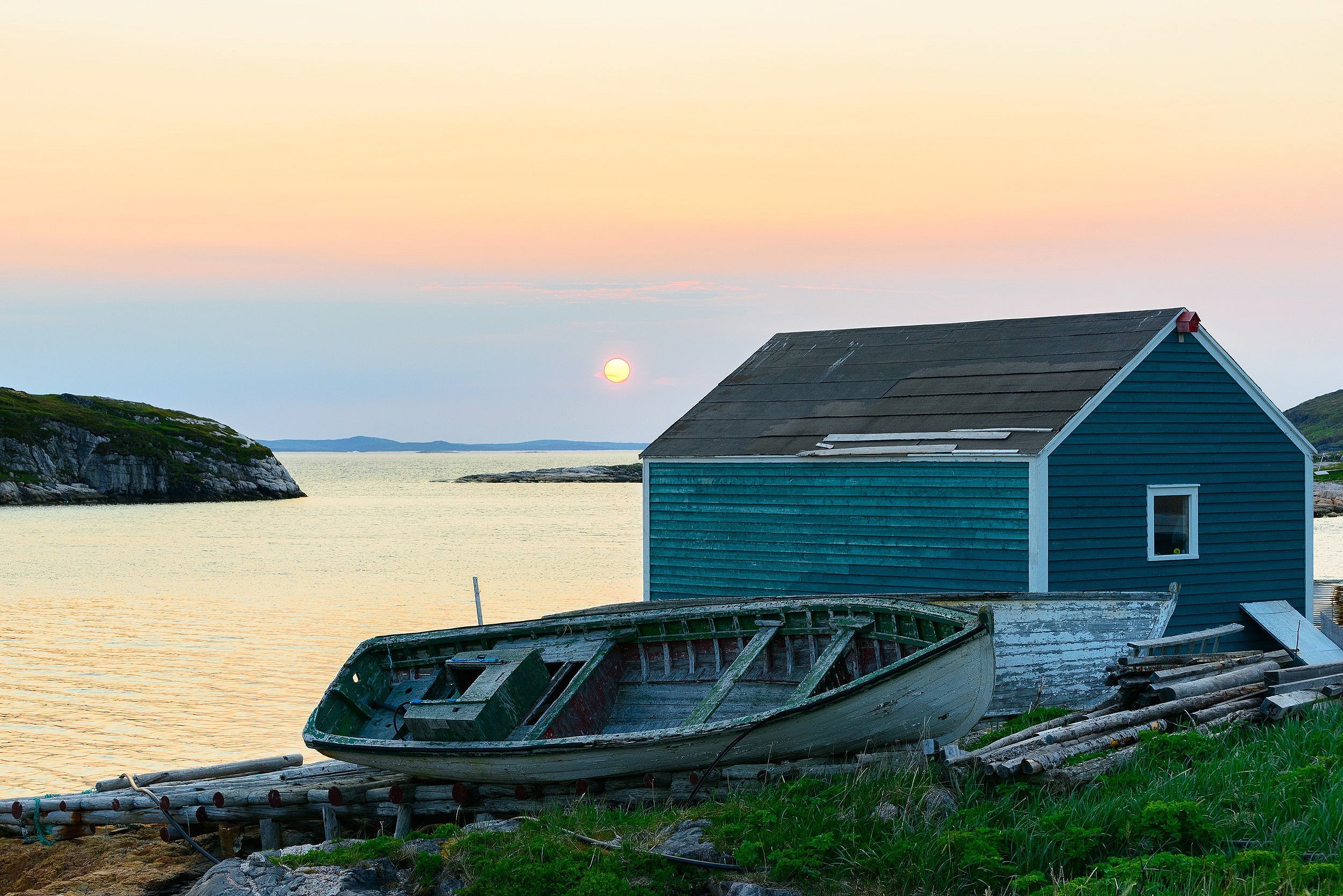 Battle Harbour Sunset