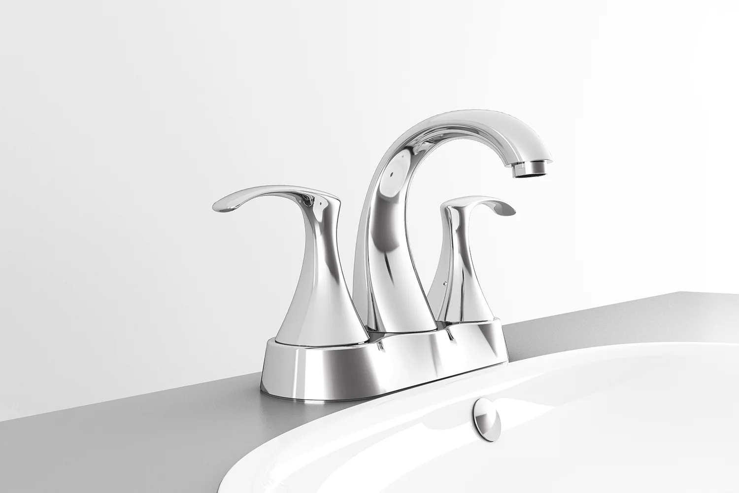 Mezcladora de 4” para lavabo YAZ®