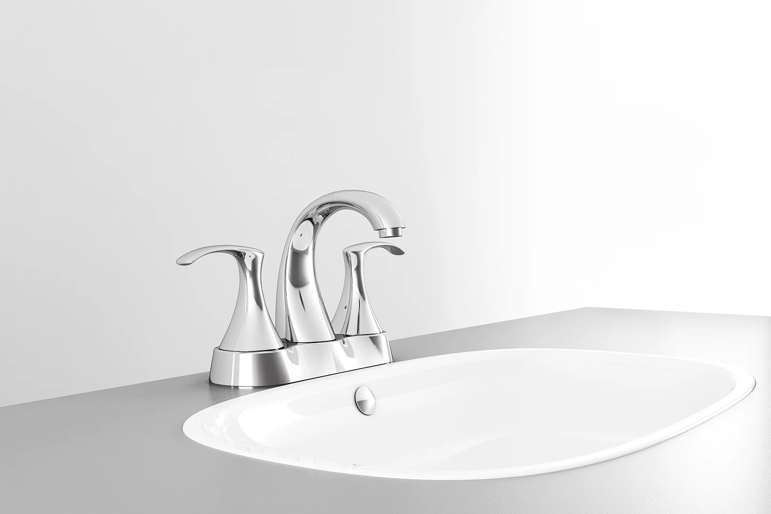 Mezcladora de 4” para lavabo YAZ®
