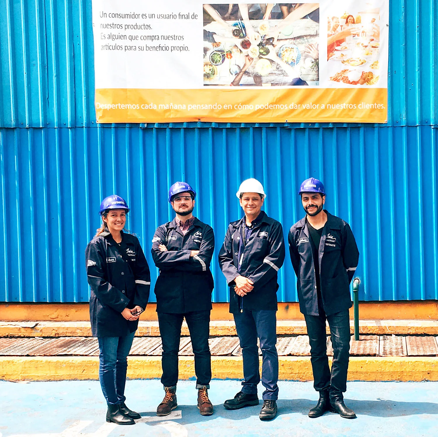 Visita a la fábrica.