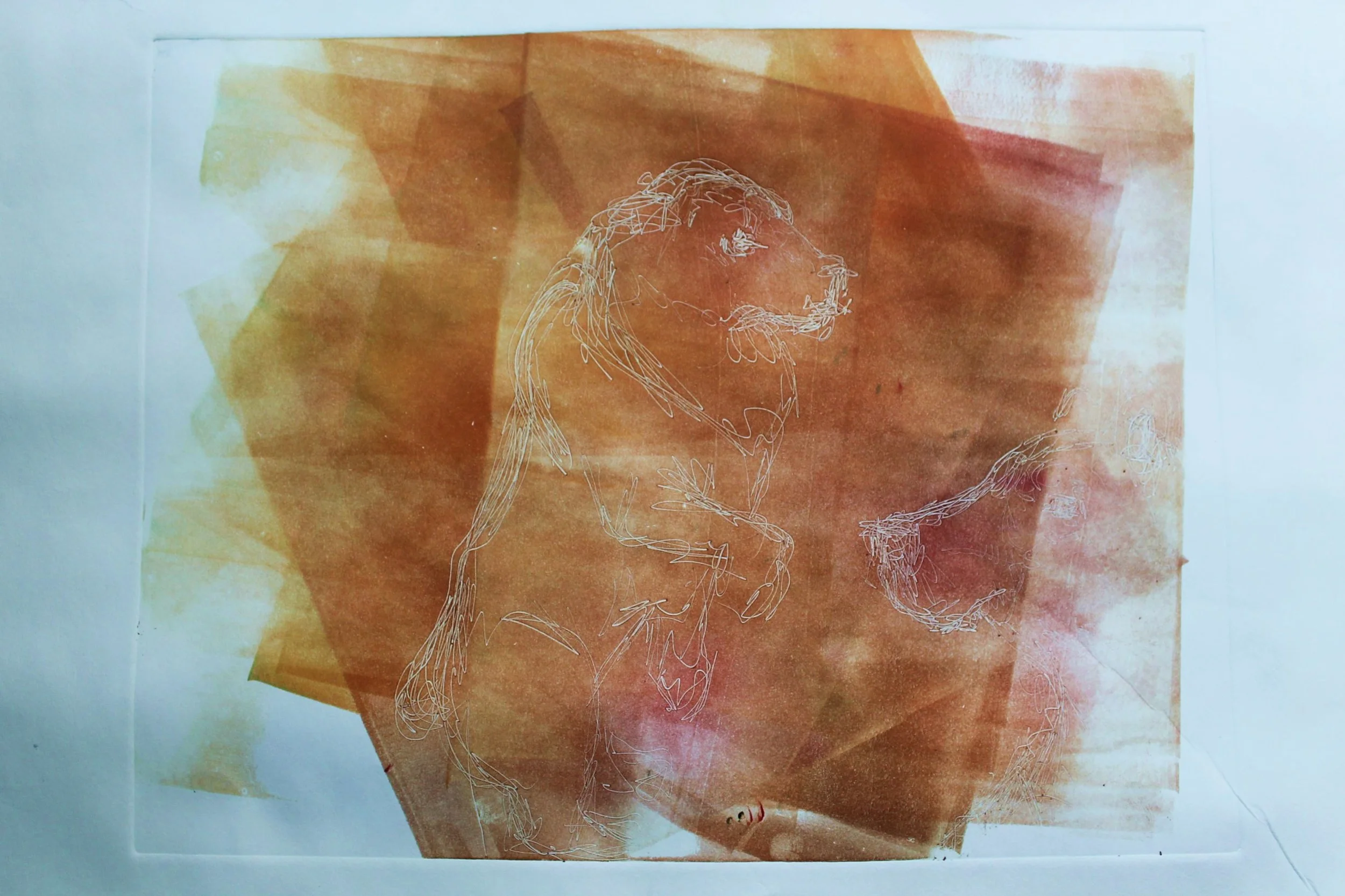 bear monoprint 3