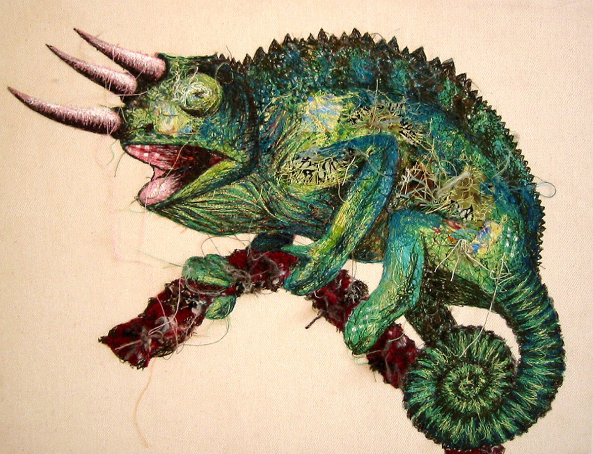 Chameleon © Sophie Standing sophiestandingart.com