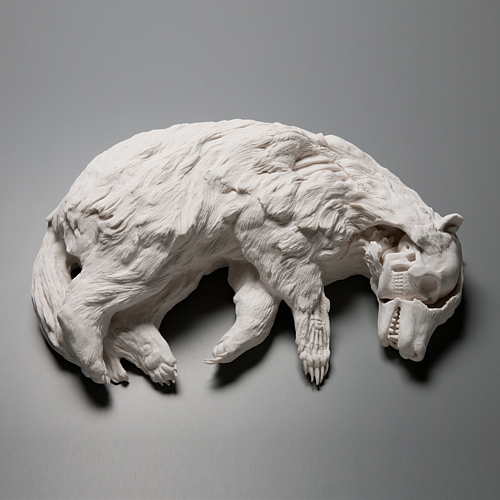 Badgered © Kate MacDowell katemacdowell.com