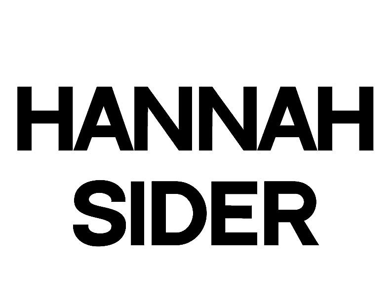 HANNAH SIDER