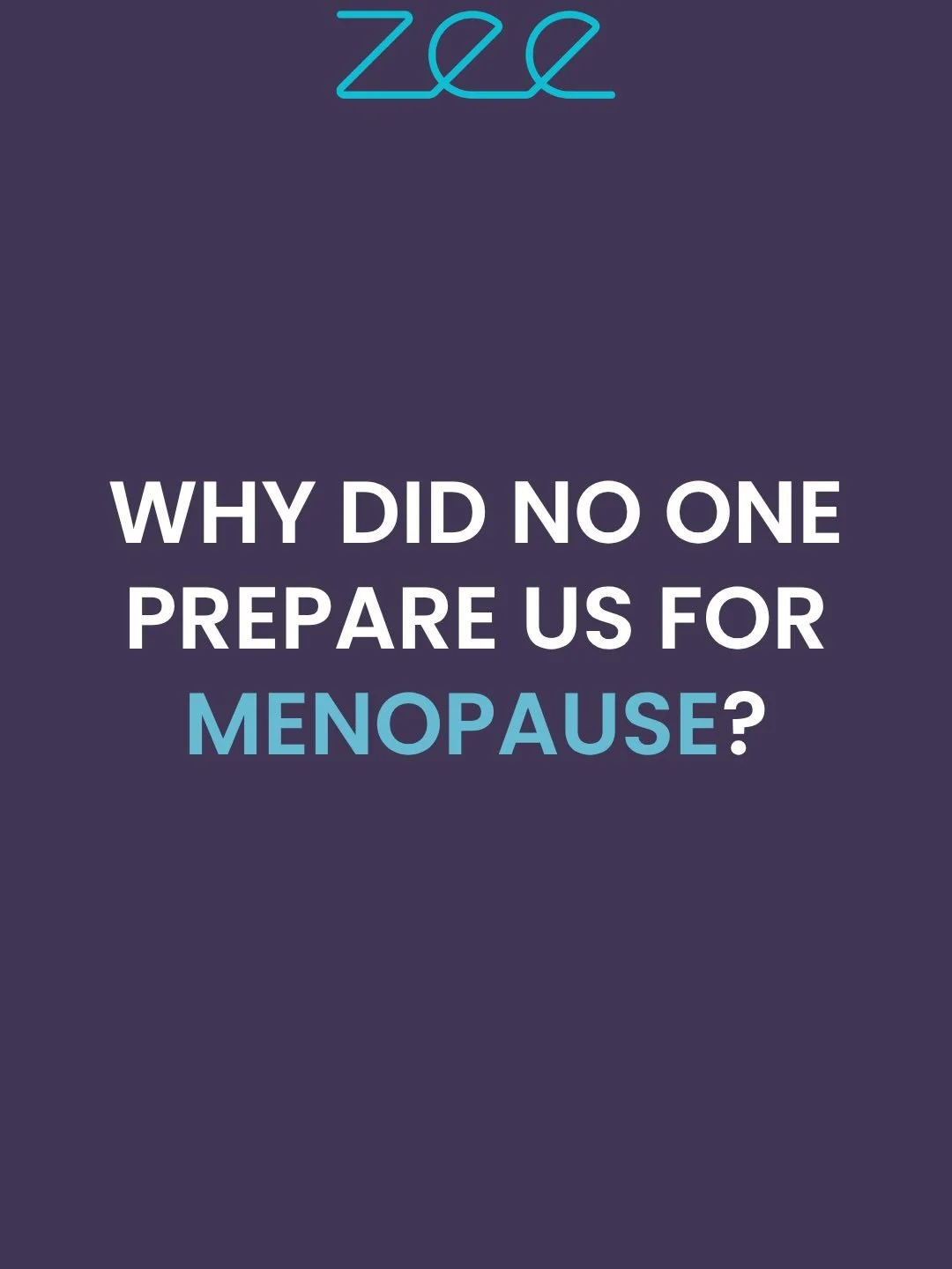 Why did no one talk about this sooner?

Menopause is something every woman will experience&mdash;yet so many of us feel unprepared, confused, or alone when it happens.

It doesn&rsquo;t have to be that way.

We&rsquo;re bringing this conversation int