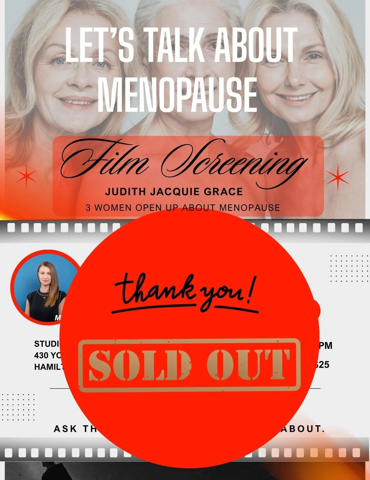We can't wait for tomorrow.!!!
Thanks for everyone for helping us to sell out this event! #studiozeepilates #menopausehelp