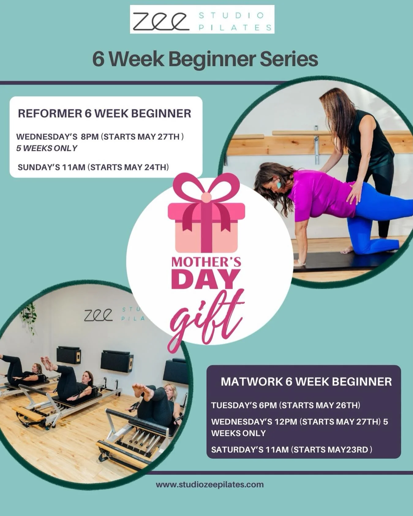 Give Mom something that lasts longer than flowers 💐

Our 6 Week Beginner Series is the perfect place to start&mdash;no experience needed. We guide her step-by-step in a supportive, small group environment so she can feel comfortable from day one 💕
