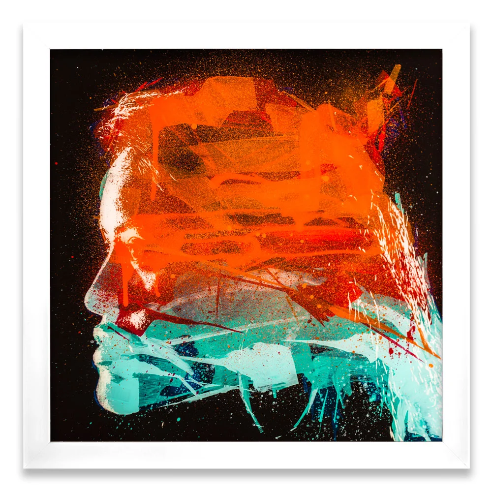 Geneva Entropy β Enamel, Acrylic and Spray Paint on Plexiglass 26" x 26" $500 SOLD