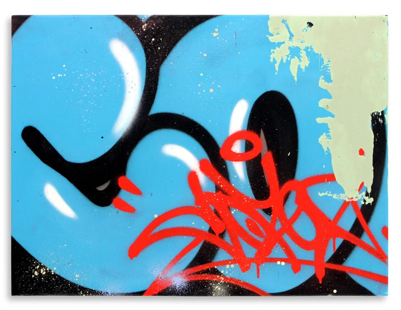 Detroit Series 25 Aerosol on Wood 24" x 18" $750