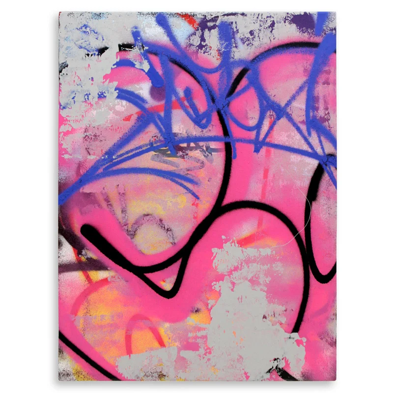 Detroit Series 7 Aerosol on Wood 18" x 24" $750