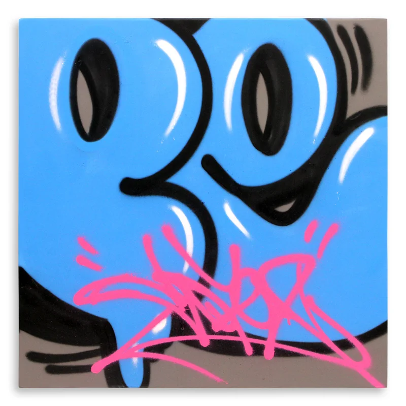 Detroit Series 14 Aerosol on Wood 24" x 24" $850