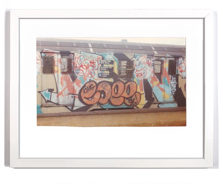 Cope2 80's Subway Series 1 Signed Archival Pigment Print 1 Available 18" x 14" $175 SOLD