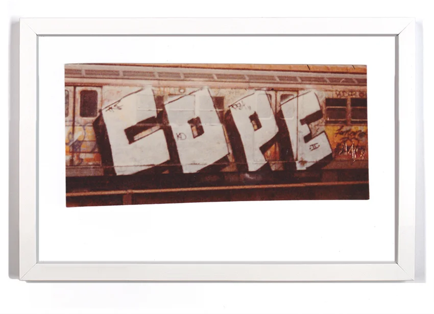 Cope2 80's Subway Series 2 Signed Archival Pigment Print 1 Available 18" x 12" $175