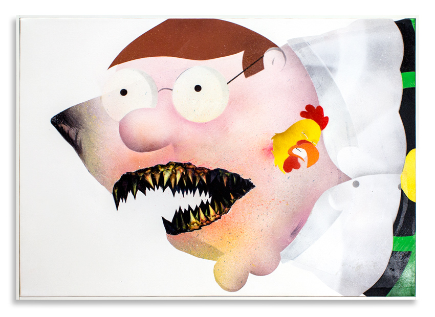 Cici Nestpas Une Peter Griffin Acrylic on Canvas 27" x 19" $1,400 Click Here to Purchase