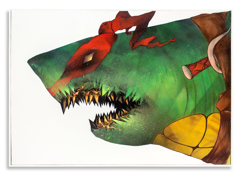 Cici Nestpas Une Raphael Acrylic on Canvas 27" x 19" $1,400 Click Here to Purchase