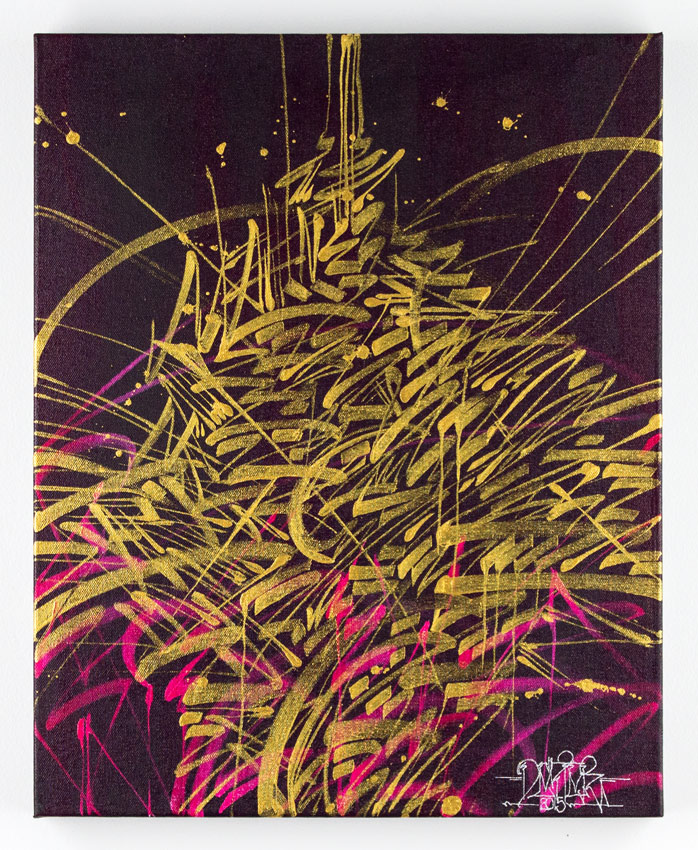 Defer I Manifest 18 x 24 x 1.5 inches - Acrylic on Cradled Canvas Panel Click here for additional info