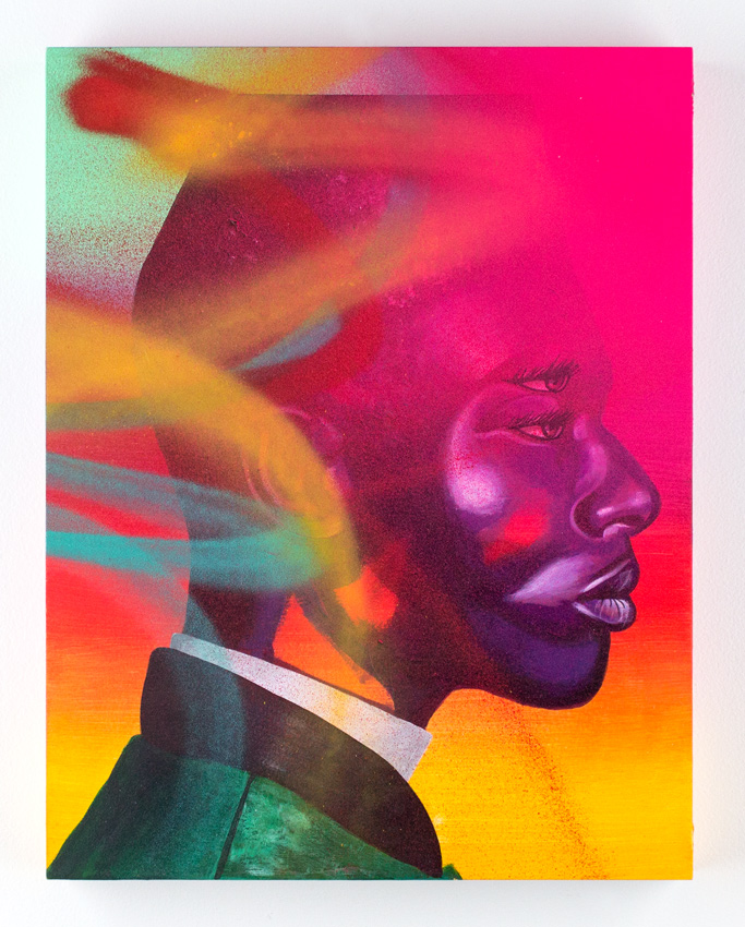 Mark Paul Deren New Ween Order 5/5 Edition of 5 Hand Painted Multiple 18 x 14 x 1.75 Inches - Aerosol and Acrylic on Cradled Wood Panel 