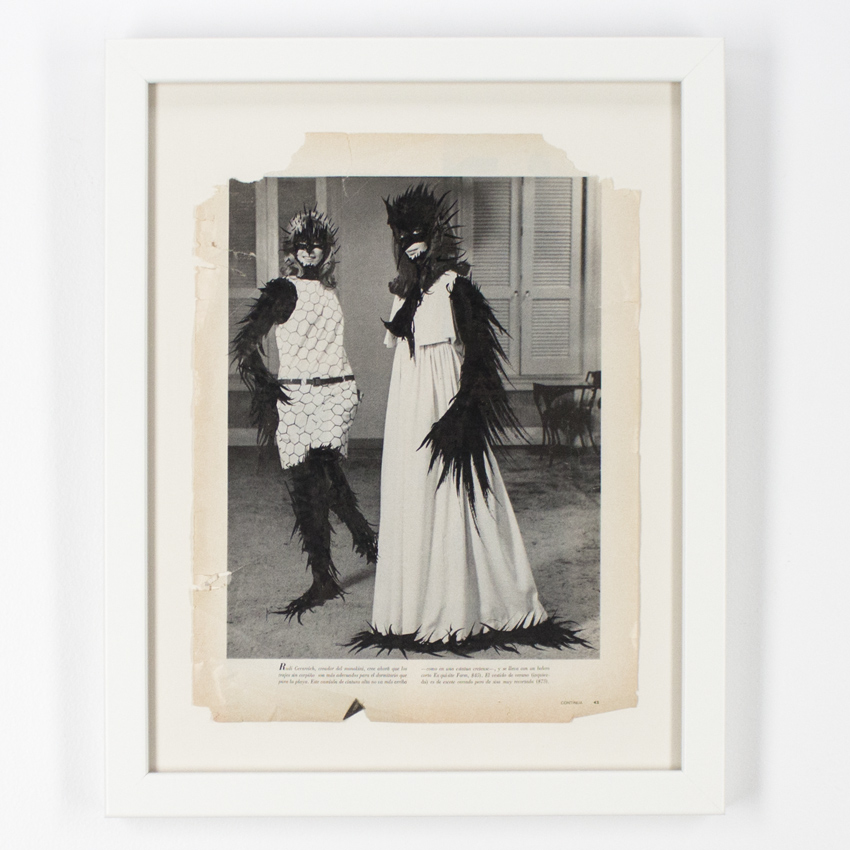 Ciler Untitled - 5 Ink on vintage photo 34.5 x 26.5 cm // 13.5 x 10.5 inches $1,000