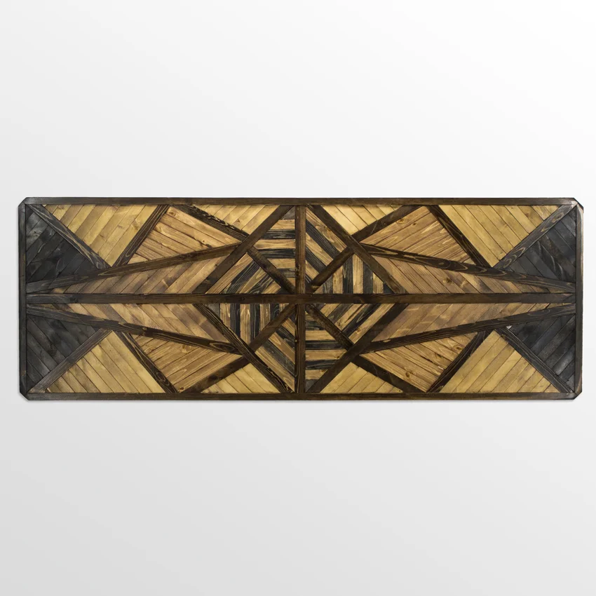 Alonso "Chivo" Guzman Scope Spiral Satined Pine 147 x 94 cm // 58 x 37.5 inches $500