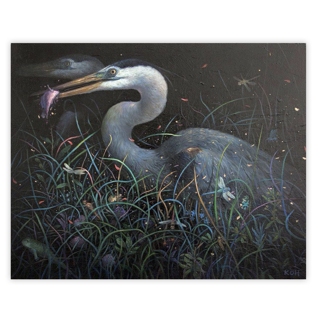 Ki Sung Koh Interferer 16 x 20 Inches Oil on wood panel $1,100