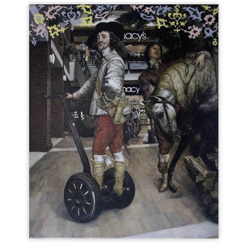 Kojiro Ankan Takakuwa United States of Selfie 16 x 20 Inches Oil and acrylic on canvas $1,750 