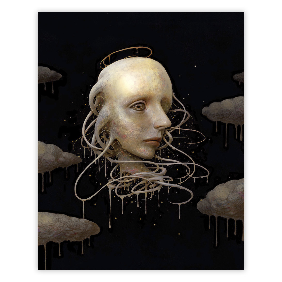 Naoto Hattori After Rain 16 x 20 Inches Acrylic on wood panel $2,000
