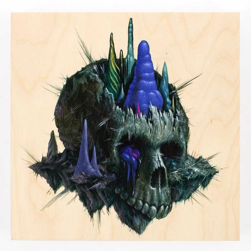 6. Jeff Soto Cora 18x12 acrylic on wood panel $1,800 - Inquire - Purchase directly on 1xRUN