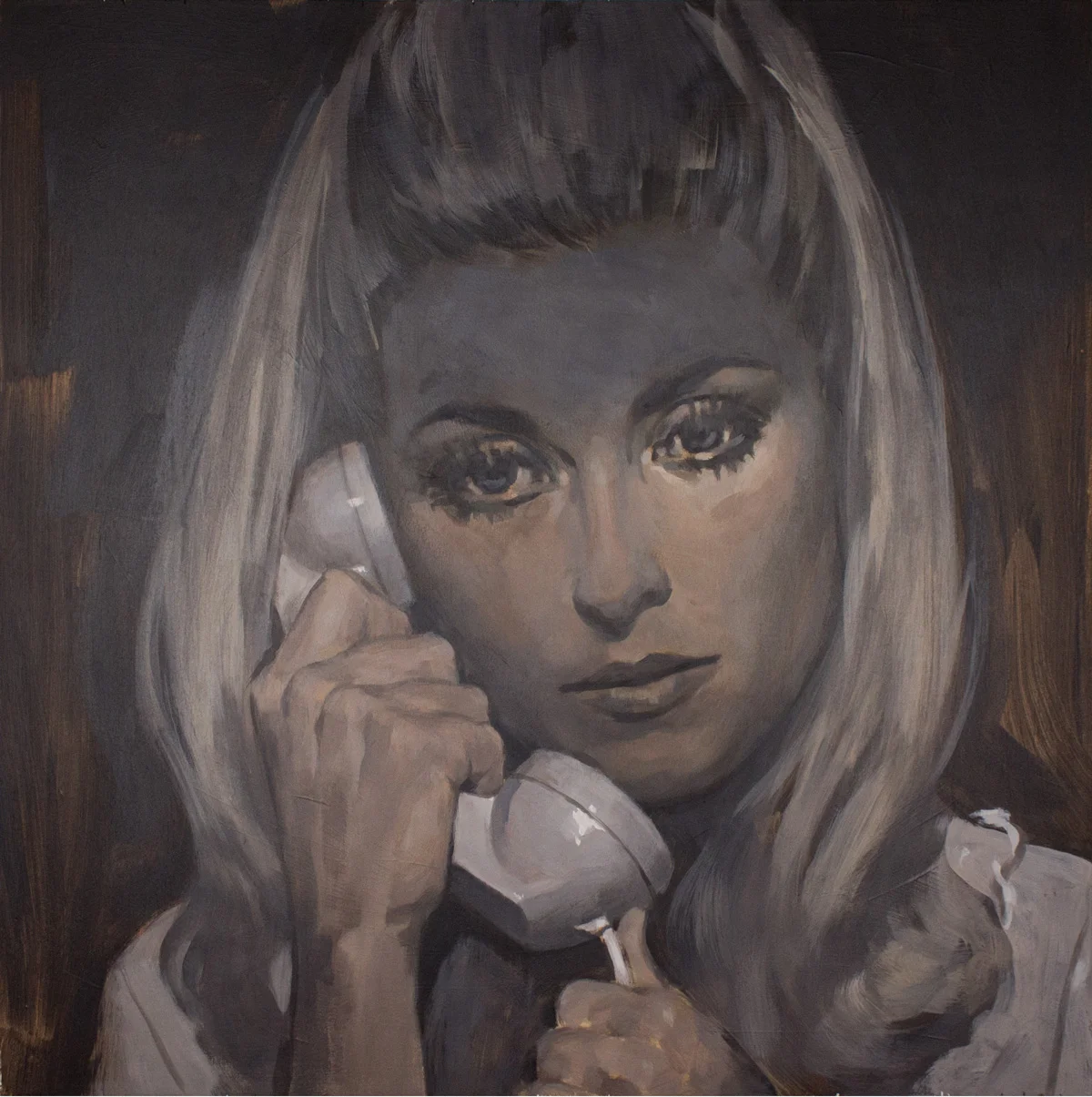 Glenn Barr Pills Acrylic on Cradled Wood Panel 30 x 30 x 2 Inches SOLD
