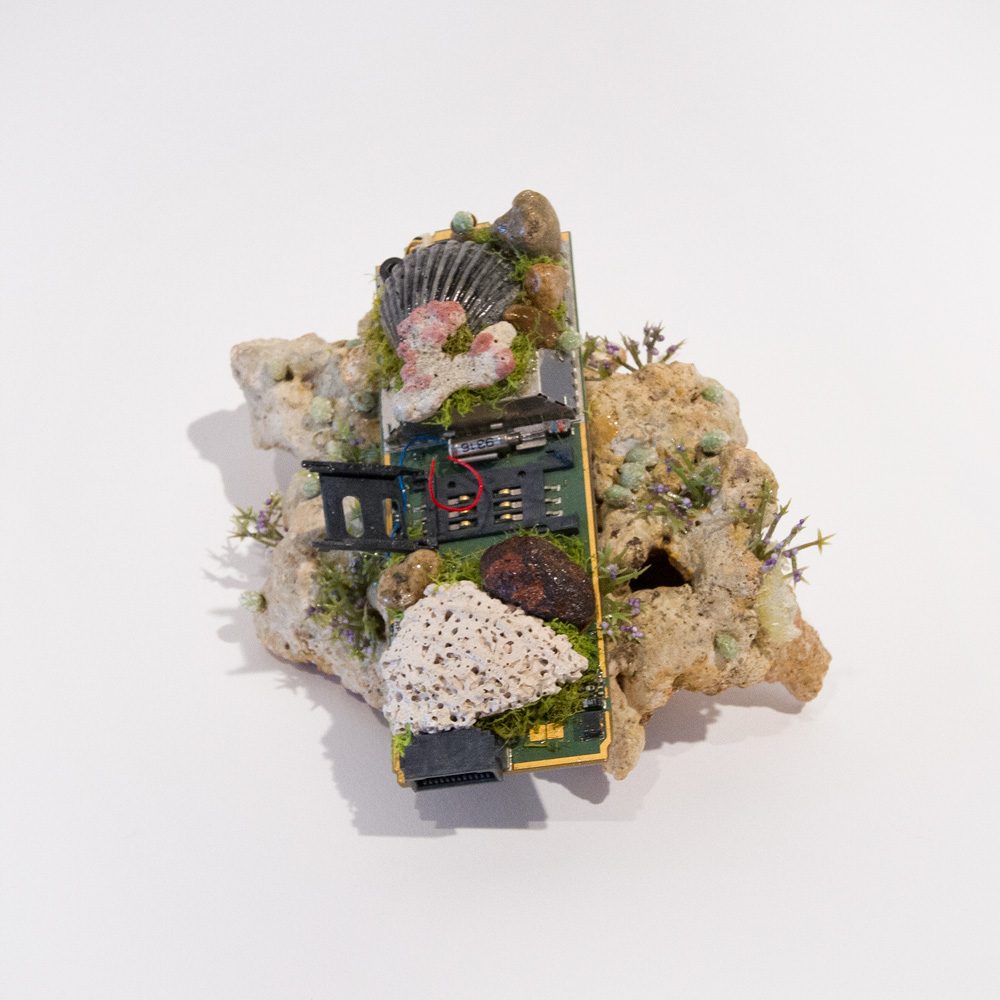 Blockbuster 4" x 4" x 4" Mixed Media $115