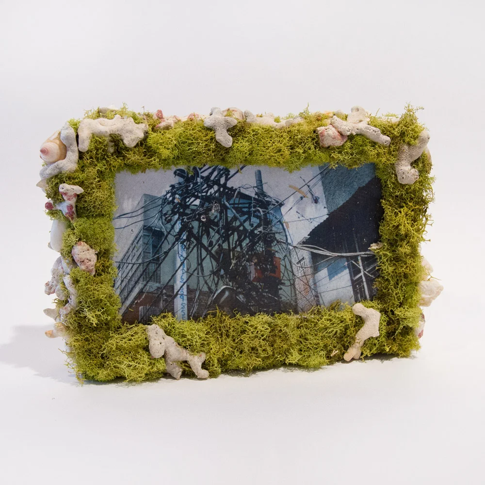 Only Unfulfilled Love Can Be Romantic 9.5" x 6" x 2" Mixed Media on Technology $380