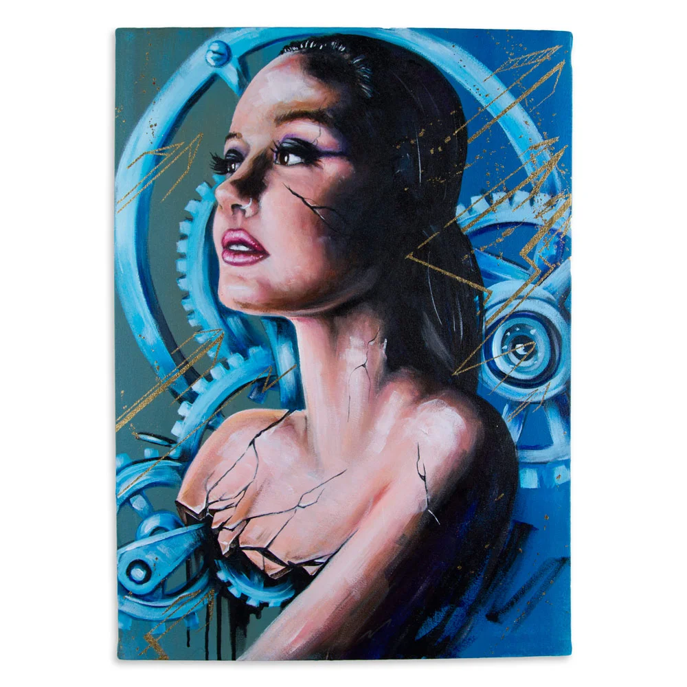 Breve 18" x 24" Acrylic on Canvas $1,200