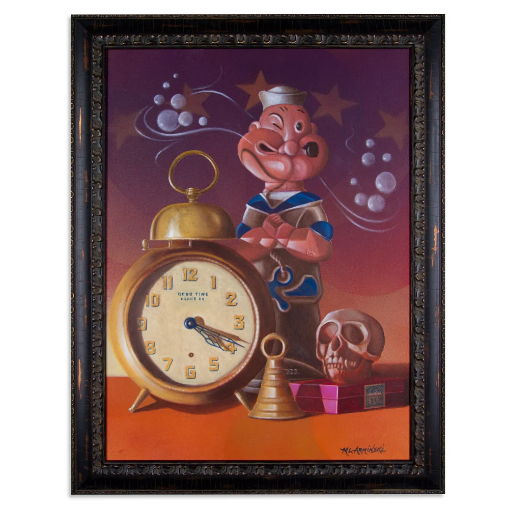 Good Time Clock Co. 22" x 24" Aqua-Oil $3,500