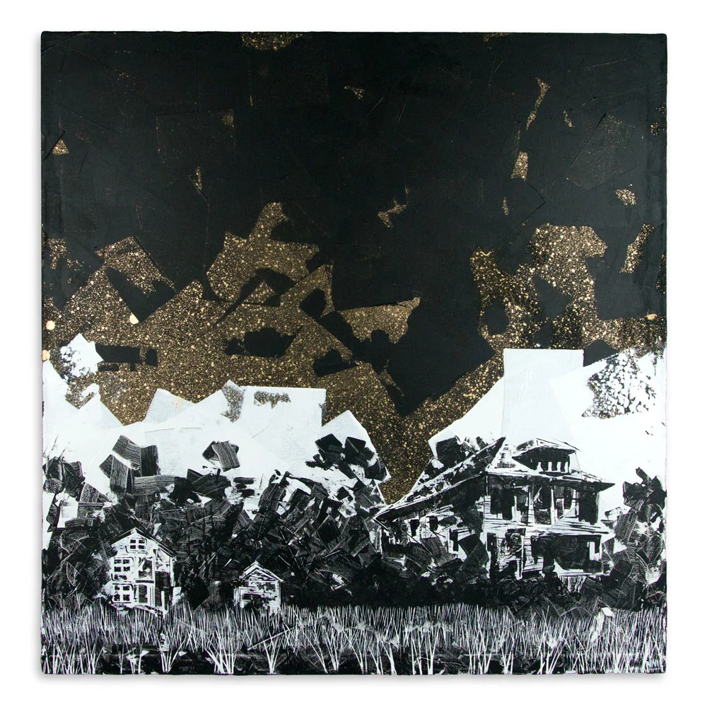 Zapon 48" x 48" Acrylic on Canvas $3,000