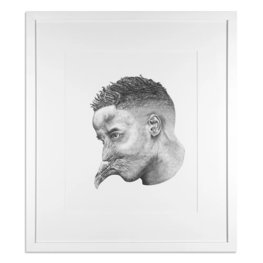 Eastside Aviary 28" x 32" Graphite on Paper $950