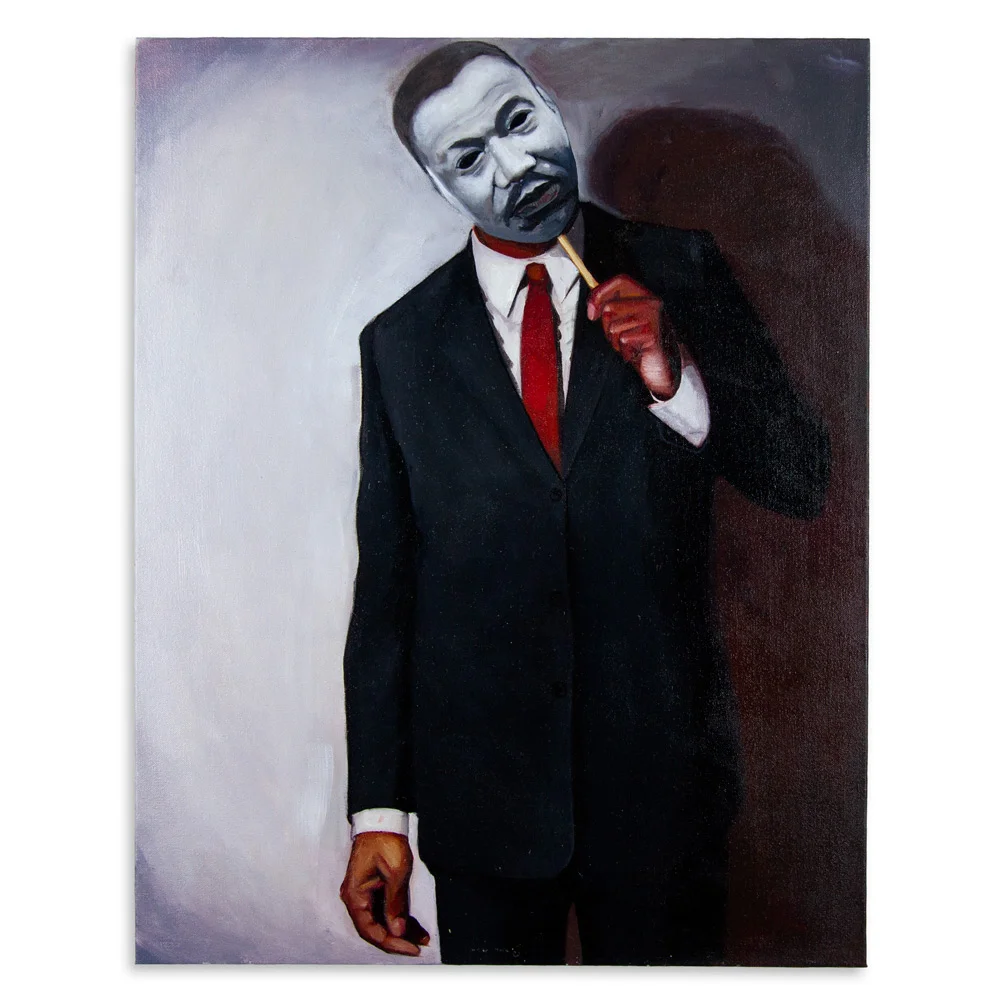 Study of the Imitation Game #2 24" x 30" Oil on Canvas $1,000