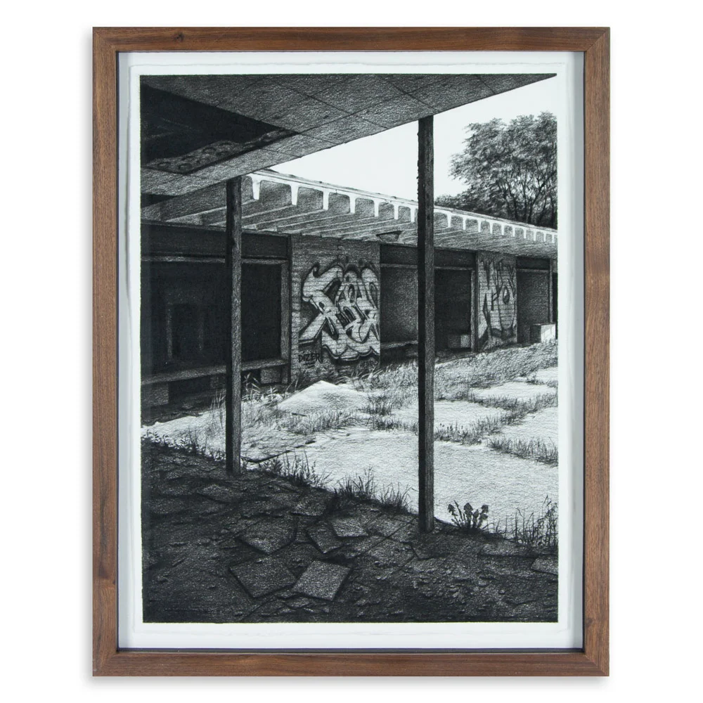 Cassiopeia 16" x 20" Charcoal on Paper $1,300