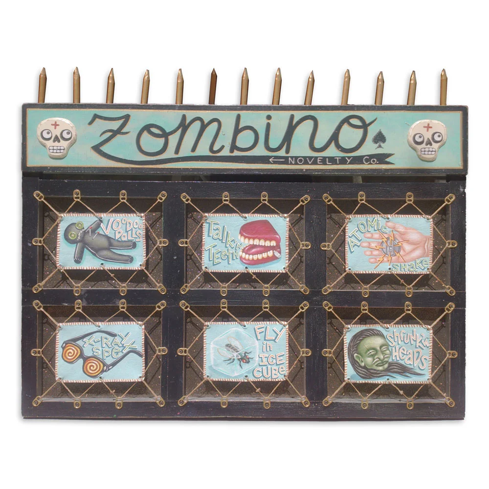 Zambino Novelty 30.25" x 28" Mixed Media SOLD