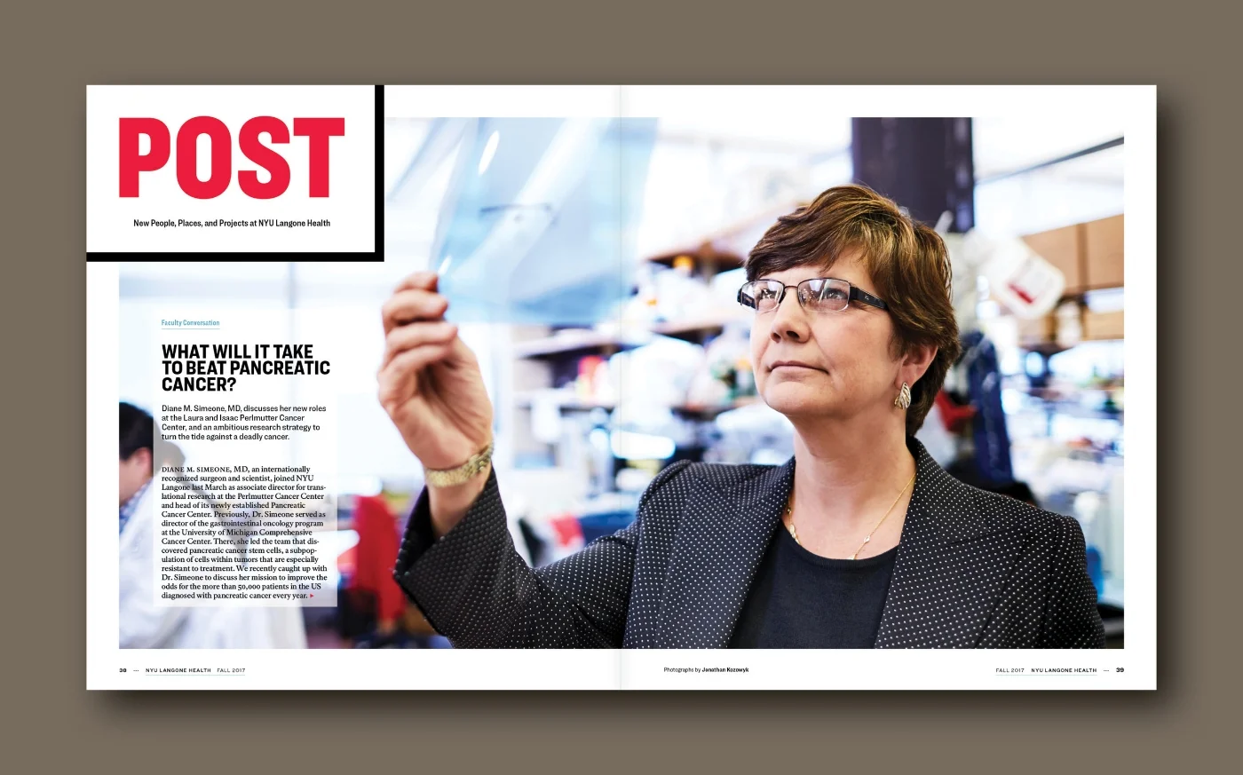We rebranded the back-of-book section, previously known as “Campus News.”