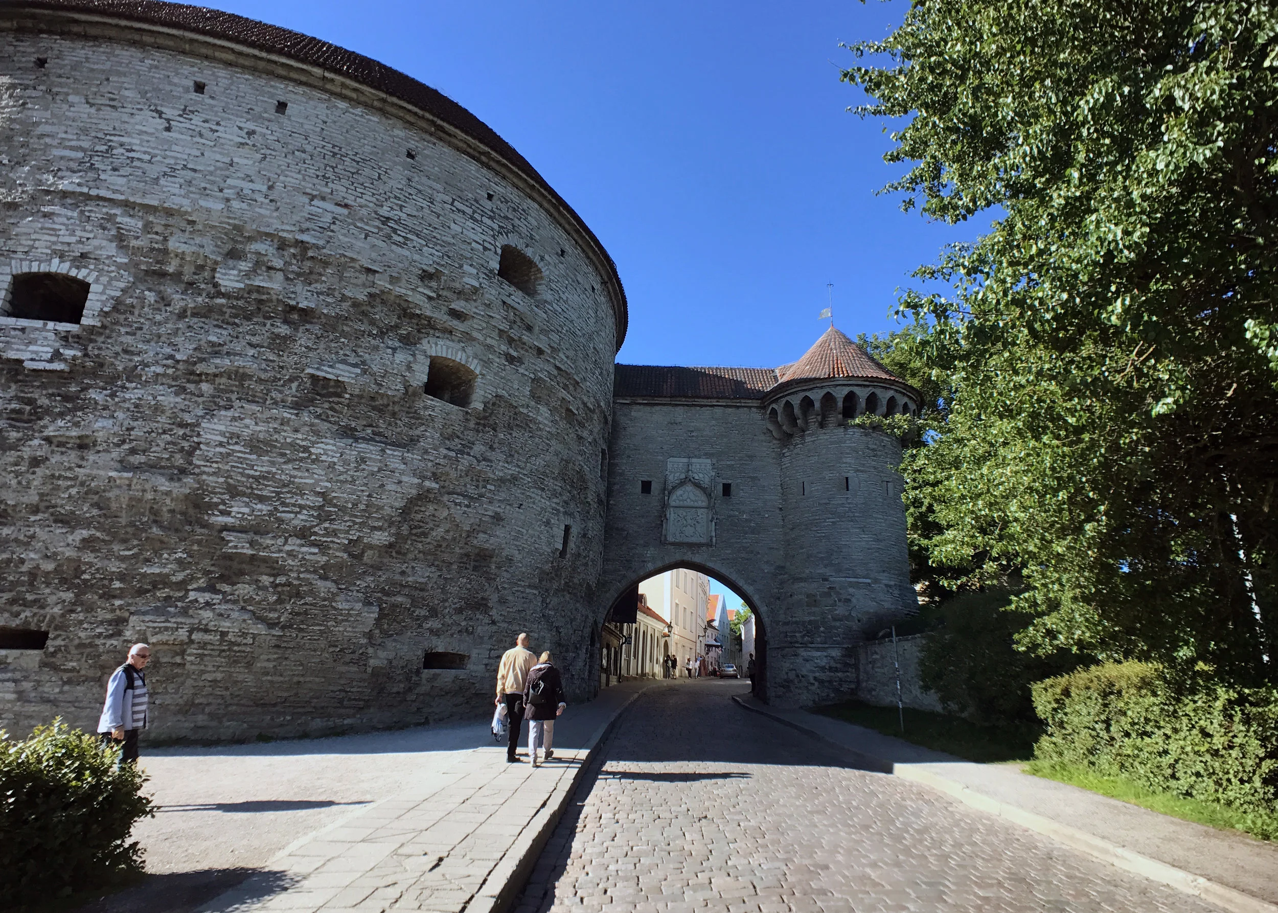 Fat Margaret’s Tower at the entrance to the old city