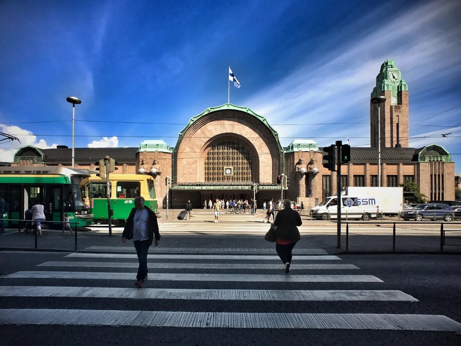 The Helsinki Central Station (Helsingin päärautatieasema)