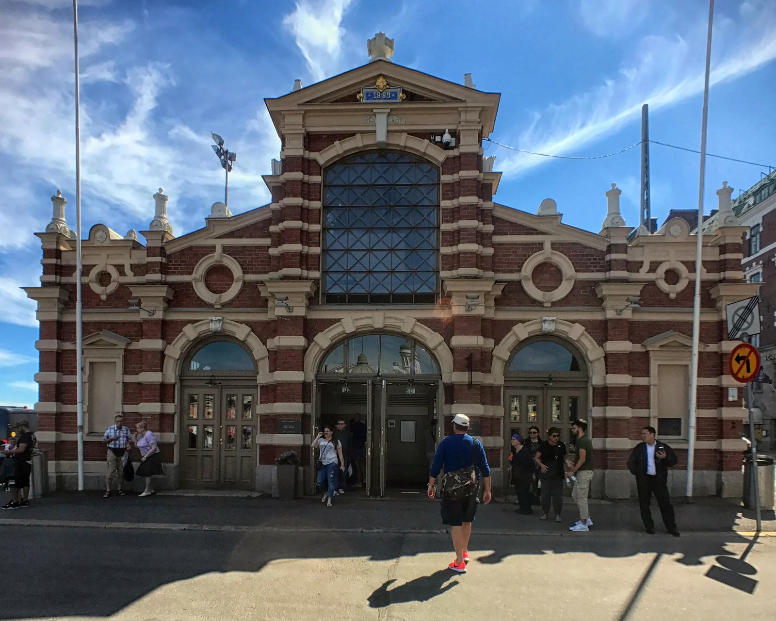 Helsinki’s Old Market Hall (Vanha Kauppahalli), opened in 1889.
